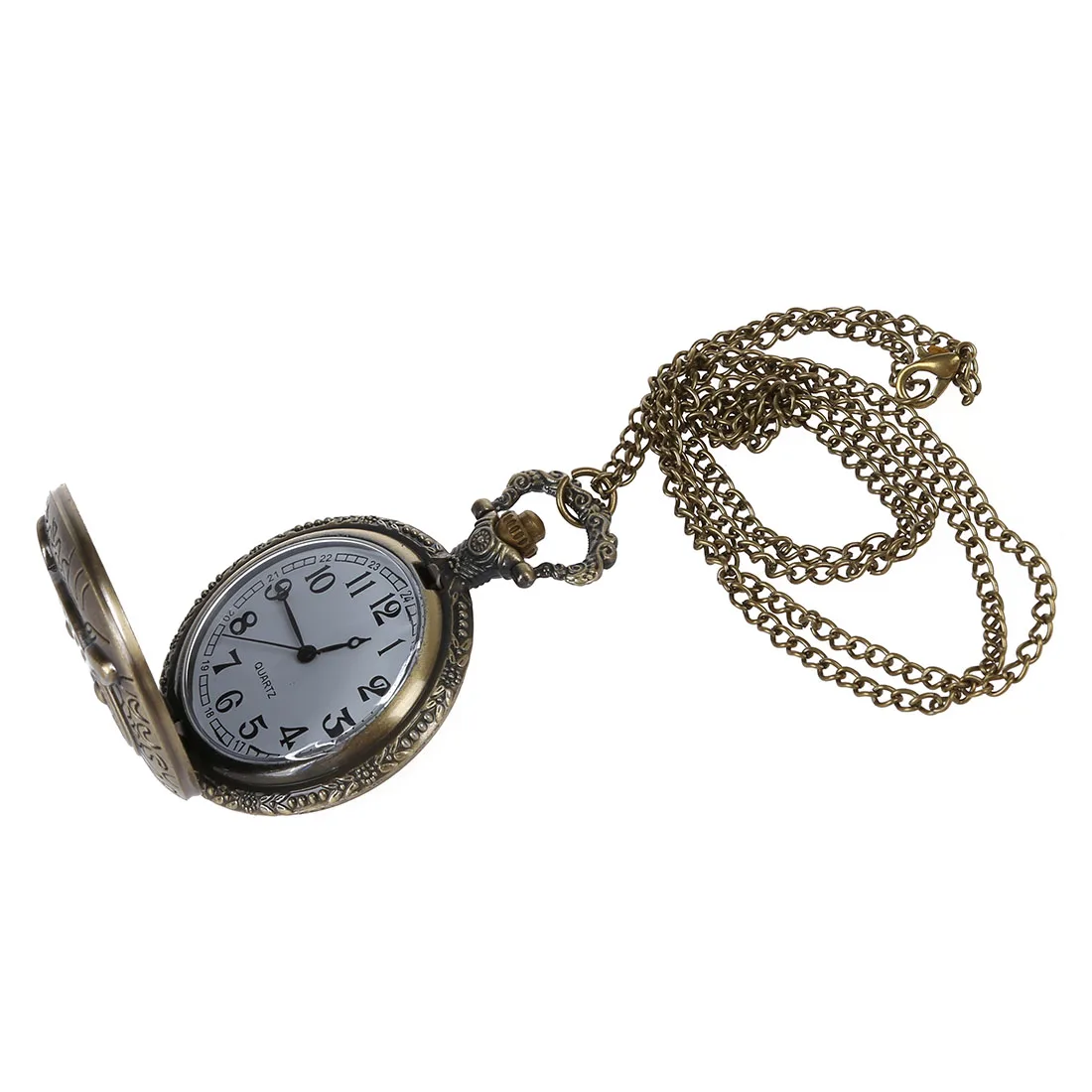 Практичная Сова для женщин часы карманные кварцевые и цепи ожерелье из бижутерии