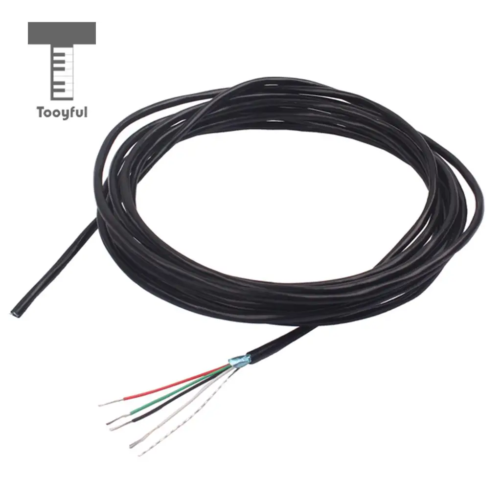 Tooyful 4 проводника провод для подключения гитары 24 AWG | Спорт и развлечения