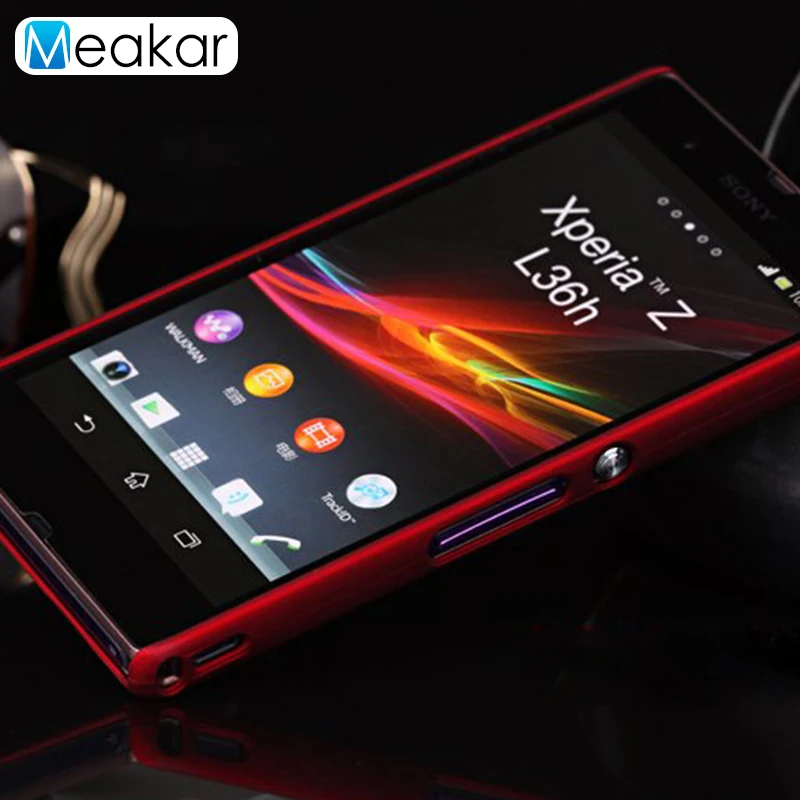 Матовый пластиковый чехол 5 0for Sony Xperia Z для C6603 L36H C6602 телефона лента на заднюю