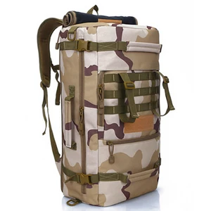 B38 Спорт на открытом воздухе многофункциональная сумка на плечо водонепроницаемый удобный альпинистский рюкзак для путешествий 50L - Цвет: D