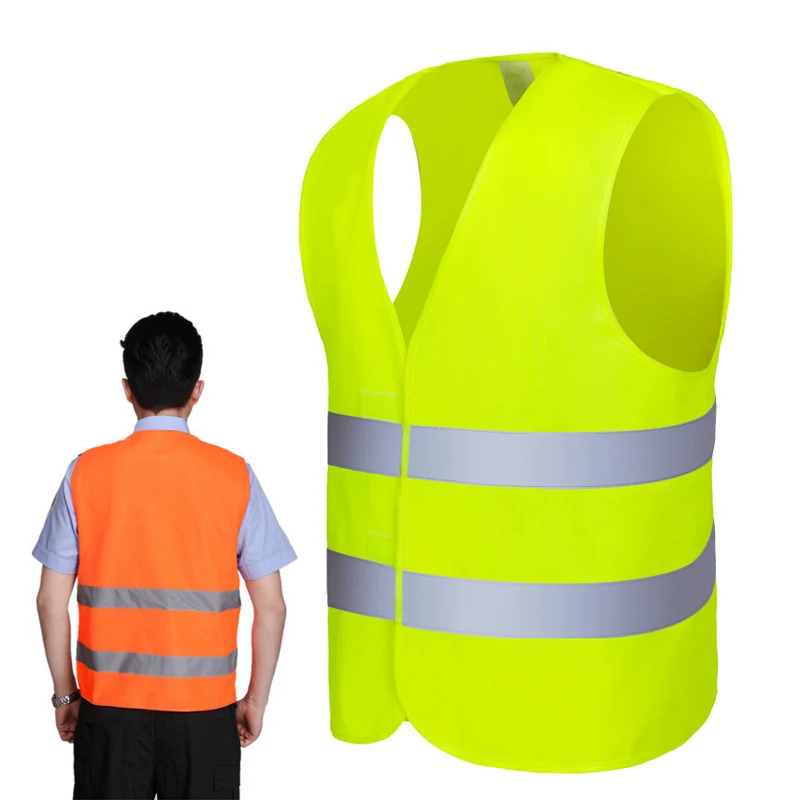 Vest Motorcycle Motorbike High Visibility Safety Reflective Safety Clothing Warning Waistcoat