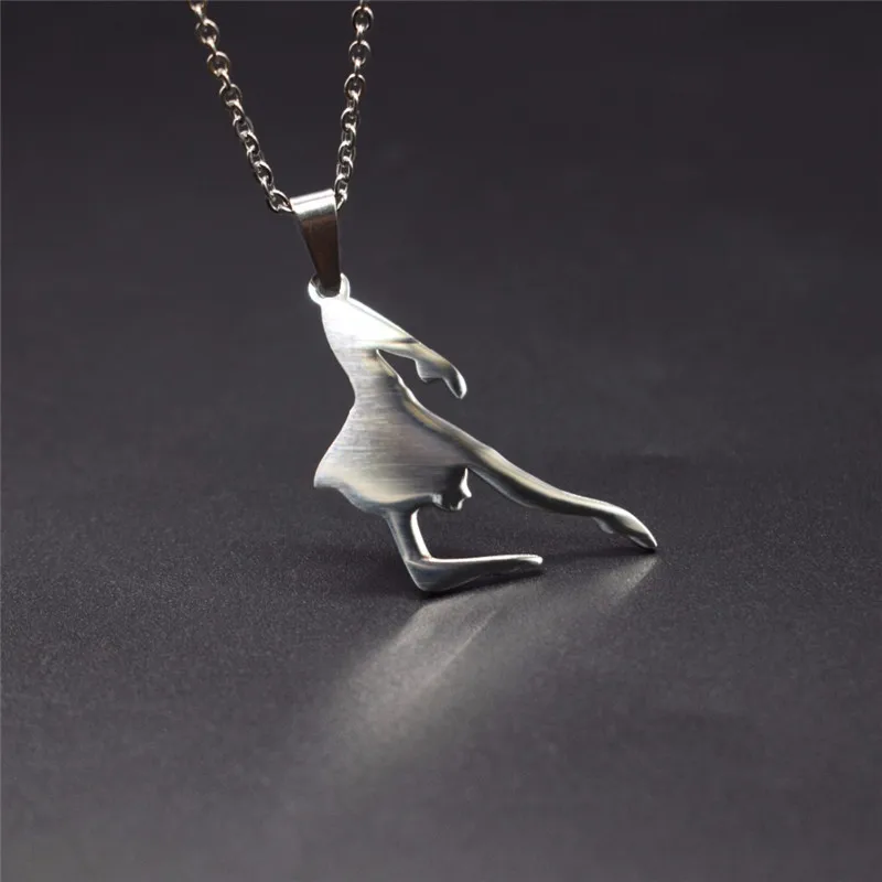 Elfin-New-Stainless-Steel-Latin-Dance-Necklace-Dancing-Jewellery-Ballet-Dancer-Pendant-Necklace-Women (3)