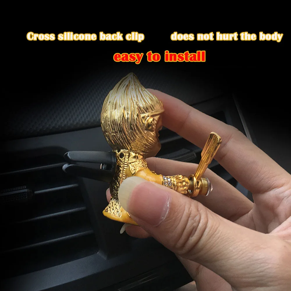 

Car aromatherapy air conditioning outlet clip monkey interior supplies creative lasting fragrance decoration Car air freshener
