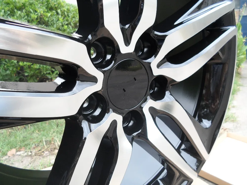 20x8,5 et 45 5x120 OEM Черная машина лицевой части сплава колесные диски W307 для вашего автомобиля