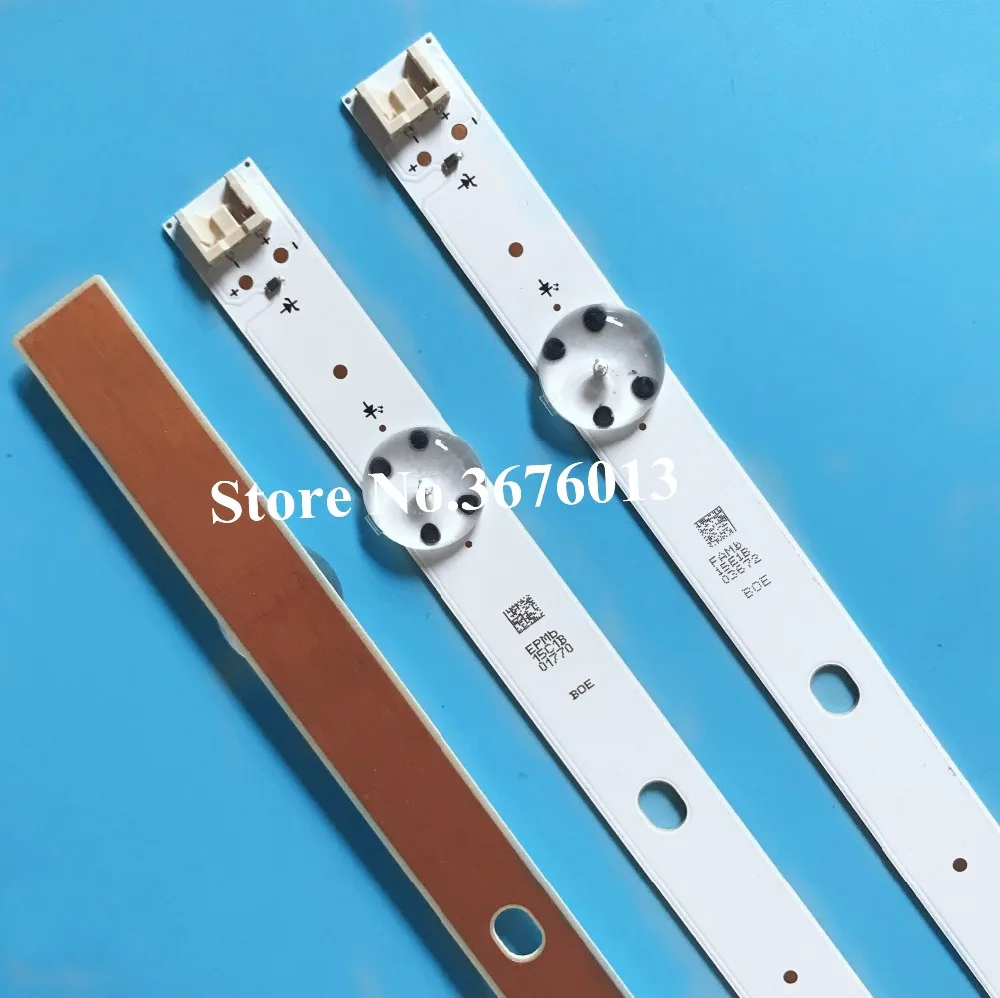 

New 5set=10 PCS 5LEDs 590mm LED strip for LG 32LH510B 32LH51_HD S SSC_32INCH_HD LGE_WICOP_SVL320AL5 Innotek direct 32inch CSP