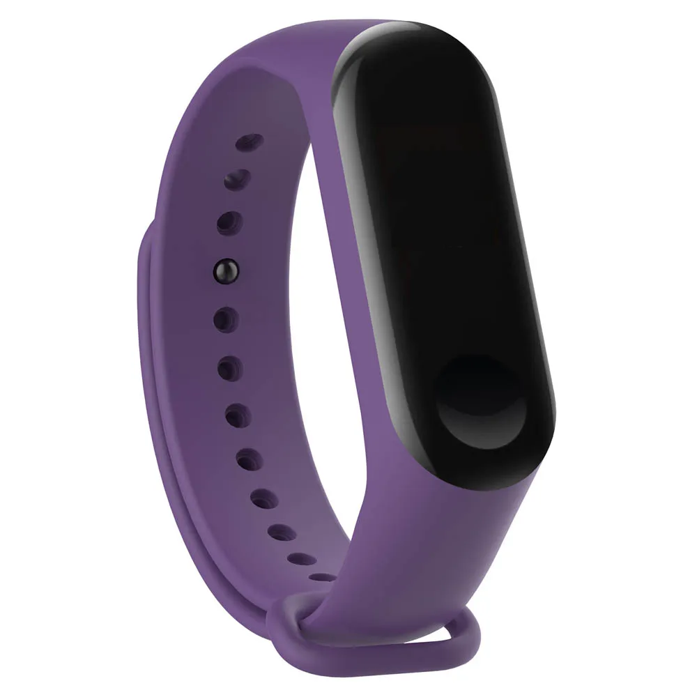 Для Xiaomi mi Band 4 браслет ремешок mi band 3 силиконовый браслет 50 шт