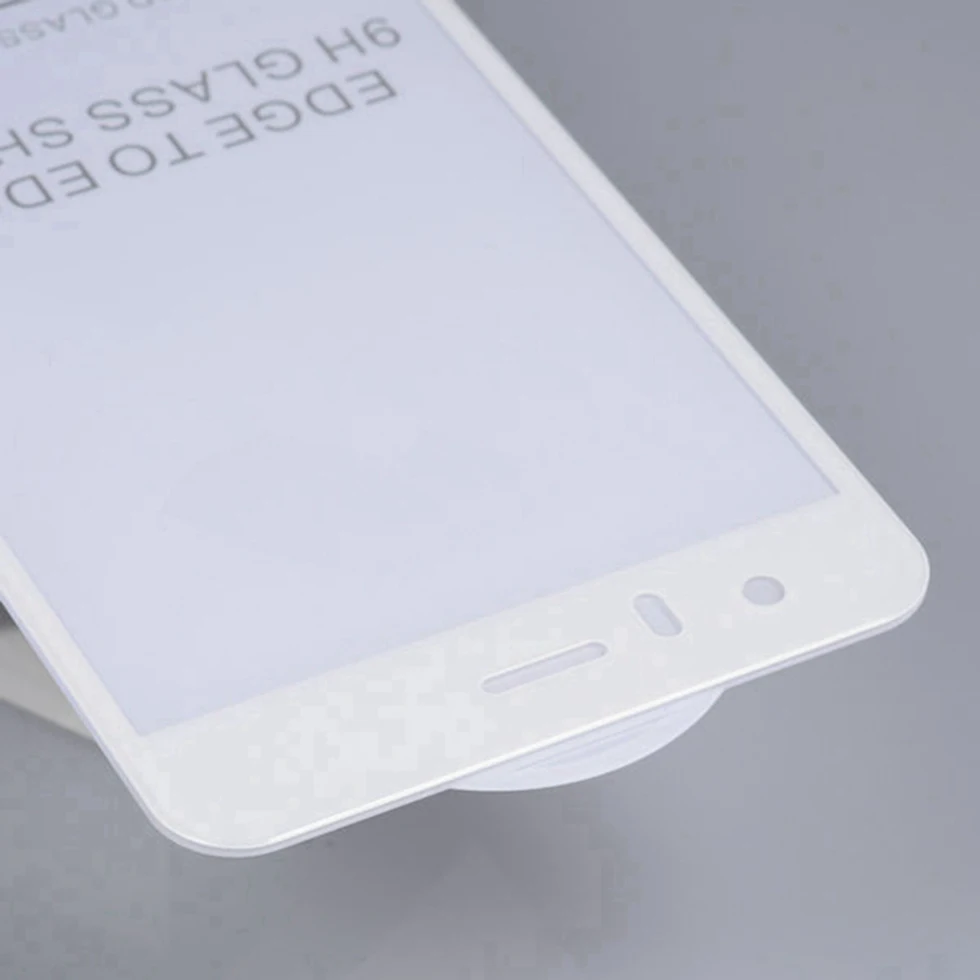 Reaoom 5D Full Cover for Samsung Galaxy J3 Pro Glass Tempered Glass Curved Protective Film for Samsung J3 Pro Screen Protector   (10)