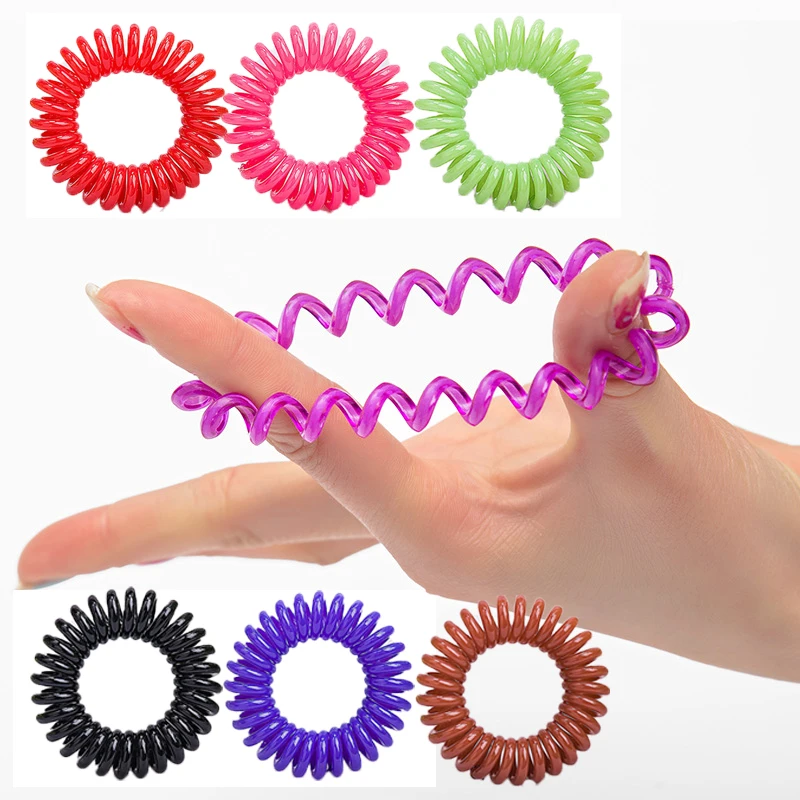 

4.1CM Elastic Girls HairBands Rubber Traceless Gum Hair Ring Hair Ropes High Quality Ponytail Ties Hair Accessories for Women