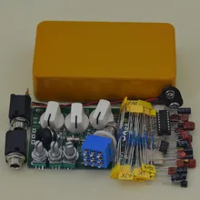DIY задержки-1 педаль Наборы With1590B Стиль гитары педаль эффектов Алюминий Stomp Box