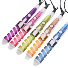 Профессиональные щипцы для завивки волос спиральная завивка быстрый нагрев Электрический стайлер для волос инструмент для укладки