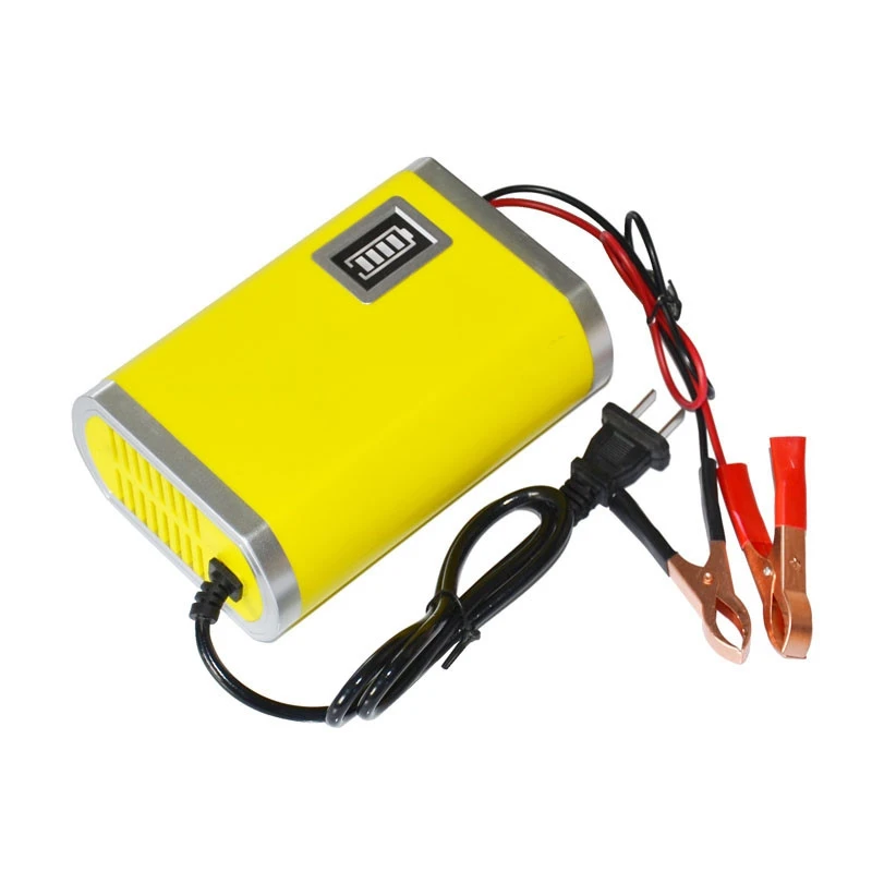 imágenes para Motocicleta Car Auto 12 V 6A Cargador de Batería Inteligente Máquina de Carga Amarillo @ 012 imágenes para Motocicleta Car Auto 12 V 6A Cargador de Batería Inteligente Máquina de Carga Amarillo @ 012