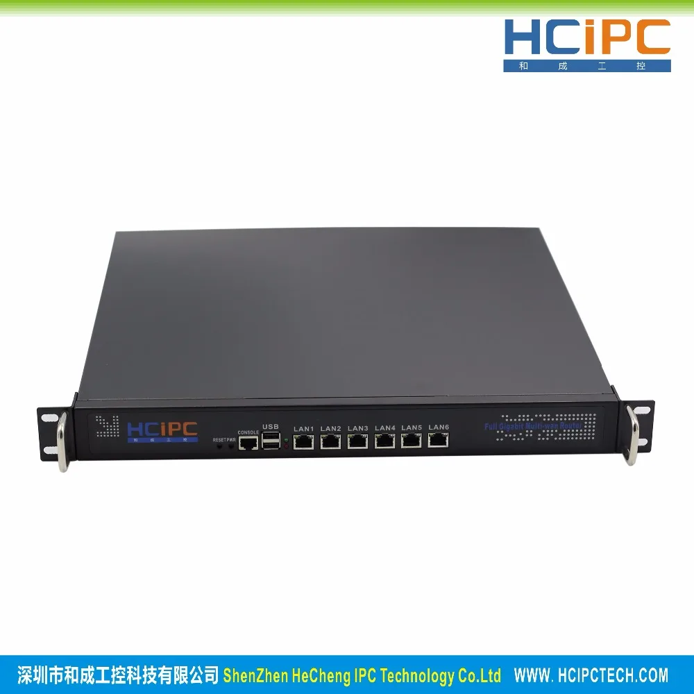 Hcipc B209-1 HCL-SC1037-6LE, Barebone, C1037U 82583 V 6LAN 8-станция для жесткого диска 1U брандмауэр системы, 6LAN материнская плата, 1U 6LAN сетевой маршрутизатор