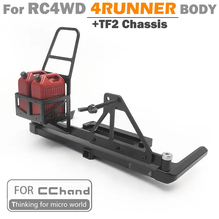 Прочный металлический задний бампер для RC4WD TF2 4runner корпус + шасси|Детали и