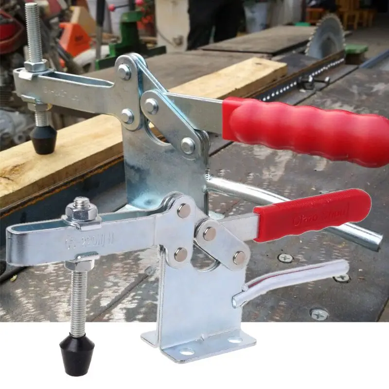 

Vertical Toggle Clamp 400Kg Holding Capacity Quick Release U Bar Hand Tool GH-220-WLH