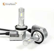 Турбо вентилятор маленький размер play & plug 12 V h11 супер светодиодные фары h11 H7 H8 H9 HB3 HB4 HIR2 для автомобильной для HID фар Замена