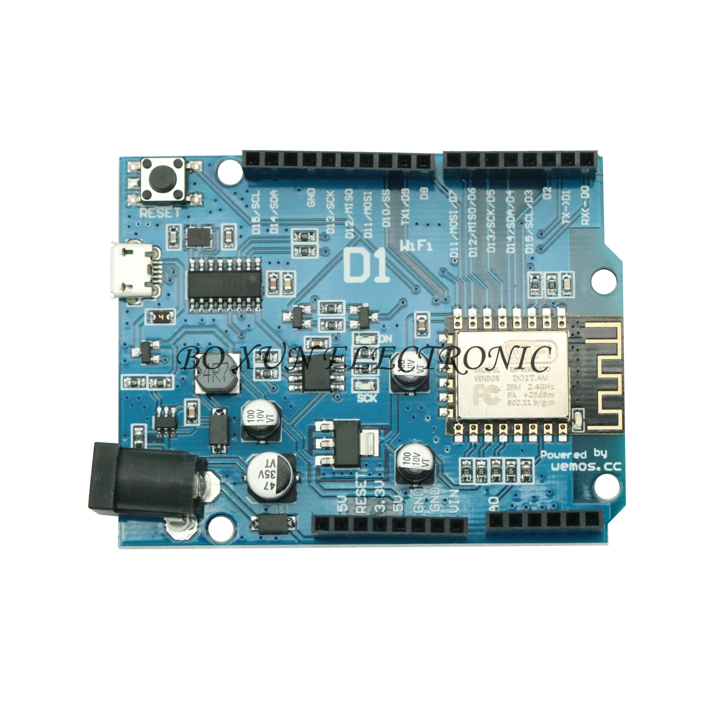 Для WeMos D1 Mini CH340 WiFi макетная плата ESP8266 ESP 12E беспроводной модуль Wemos OTA для Arduino UNO R3 IDE