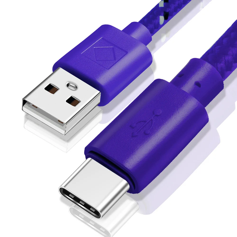 Олаф нейлоновый Плетеный usb type C кабель 1 м 2 м 3 м Синхронизация данных Быстрая зарядка USB C кабель для samsung S9 S10 Xiaomi mi9 mi8 huawei type-c