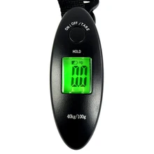 Портативный цифровой ЖК-демонстрационный кейс для путешествий миниатюрные весы для багажа