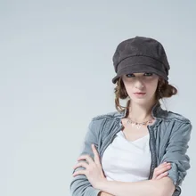 Женская шерстяная шляпа в европейском стиле, Высококачественная модная кепка в стиле милитари, Женская универсальная Кепка, Студенческая Кепка, кепка для отдыха, B-7310