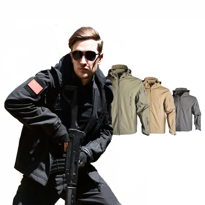 TAD FS флисовая куртка/G8 тактическая куртка Для мужчин открытый Водонепроницаемый Охота Одежда Пеший туризм кемпинг ветровка с капюшоном