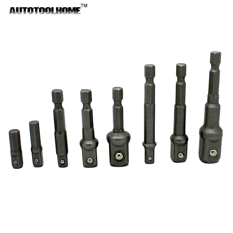 Адаптер с шестигранным хвостовиком AUTOTOOLHOME 8x 1/4 Отвертка удлинитель гаечного