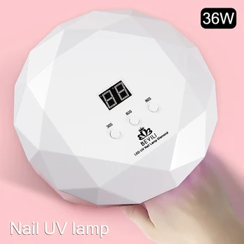

1 Pcs UV LED Nail Dryer Lamp Curing Light 36W Gel Polish Quick Drying Manicure Tool @ME88