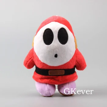

Wholesale 30 Pcs/Lot Mario Bros Shy Guy Plush Toy Soft Stuffed Dolls 6" 15 cm
