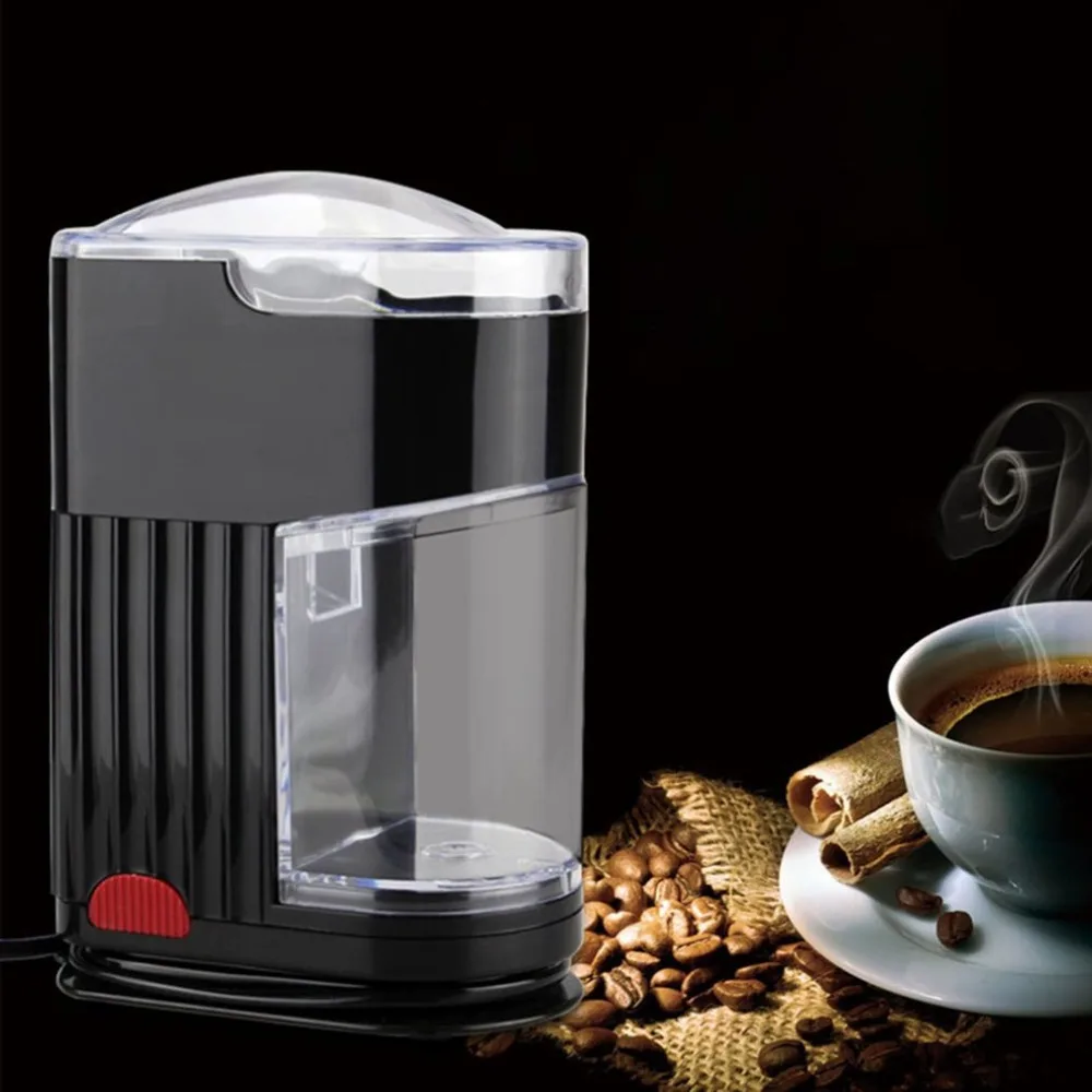 Electric Coffee Grinder Multifunctional Household Electric Coffee Grinder Stainless Steel Bean Spice Maker Grinding Machine 220V