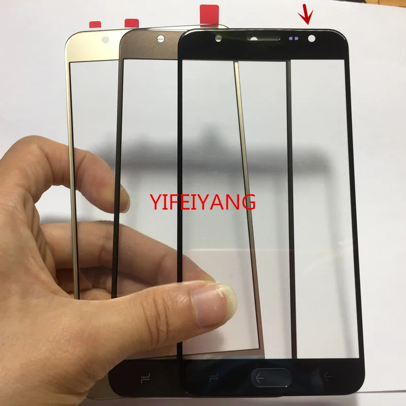 10 шт. качественный сенсорный ЖК экран внешнее стекло для Samsung Galaxy J7 Prime 2 2018 G611 G611FF