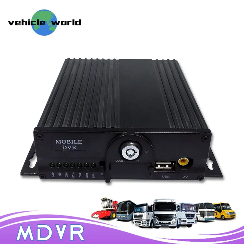 1080 P 720 4 каналов Мобильный DVR с gps wifi для отслеживания транспортного