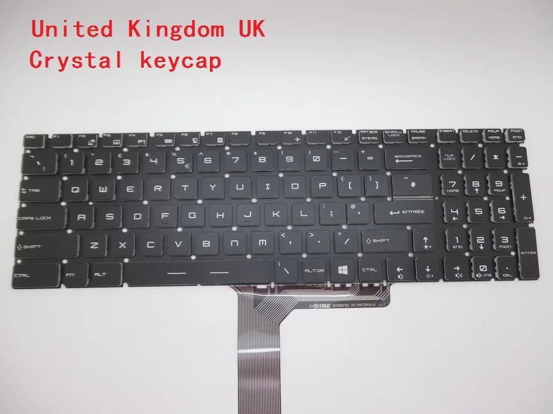

Laptop Keyboard For MSI GS60 2QD-478CN 2QE-018CN 2QE-215CN 6QC-257XCN 6QD-257XCN 6QE-090CN 2QE-616US 6QE-002US 6QE-054US