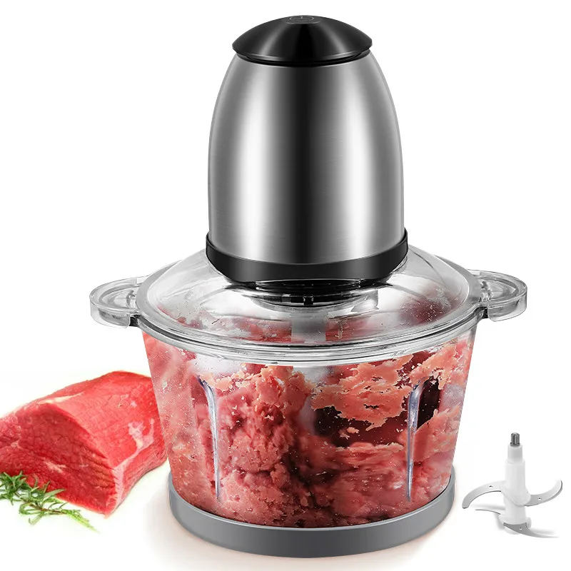 Meat Grinders grinder stirs minced meat garlic, fruits, vegetables