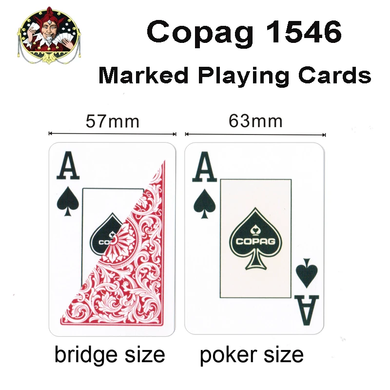 Copag крапленые карты 1546 двойные палубы для невидимых чернил|Игральные карты| |