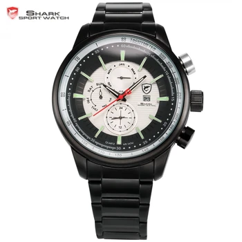 

Gummy Shark Sport Watch New Fashion Luxury White 3D Dashboard Date Day Calendar 24 Hours + Box Quartz Mens Outdoor Clock/ SH371