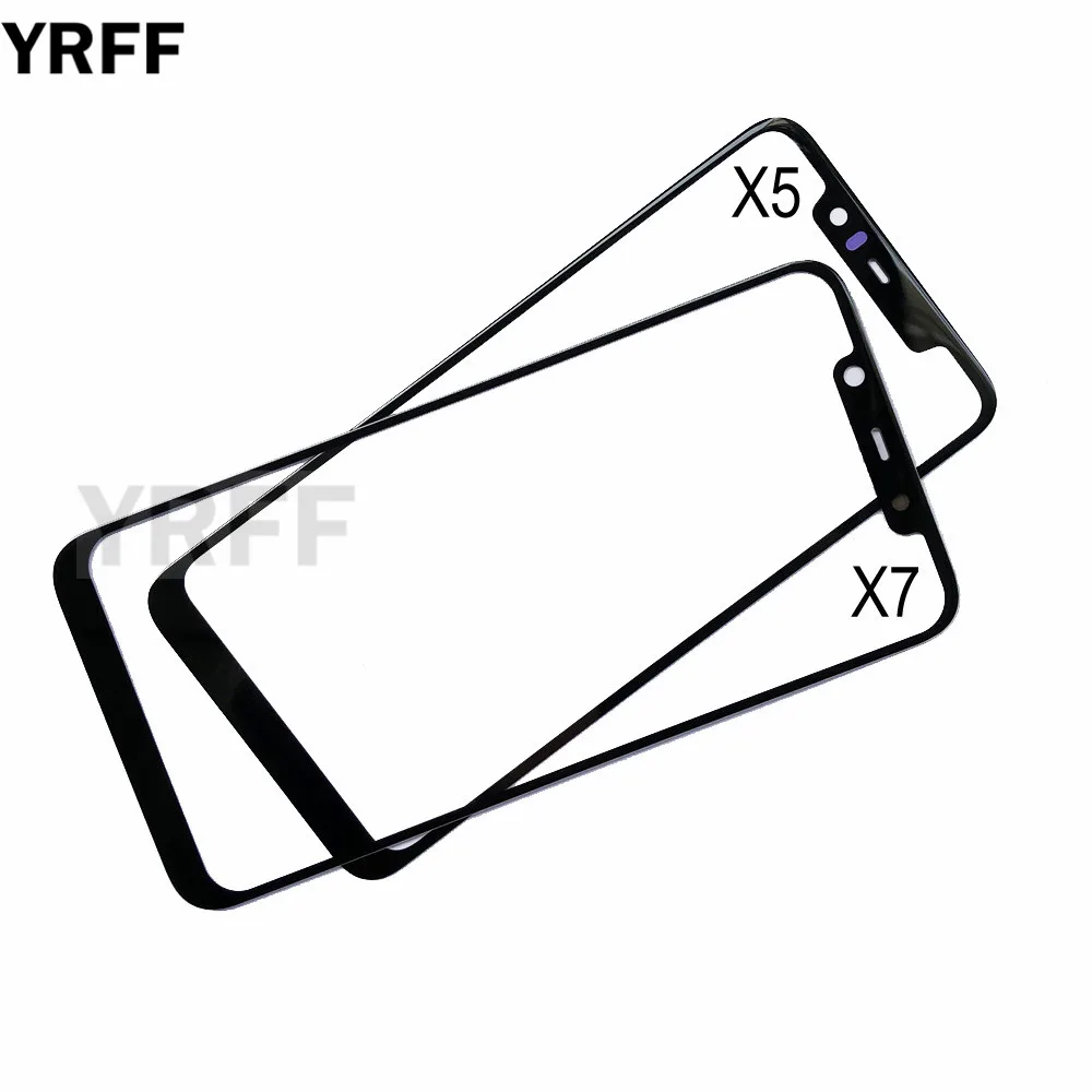 (Без сенсорного экрана мобильного телефона) внешнее стекло для Nokia X5 X7 2018 7 1 Plus