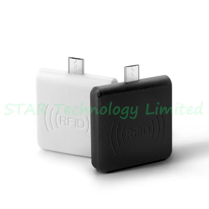 10 шт. Мини Портативный разъем USB размера мини Rfid считыватель карт для Android мобильного телефона Micro USB Rfid 125 кГц карта считыватель