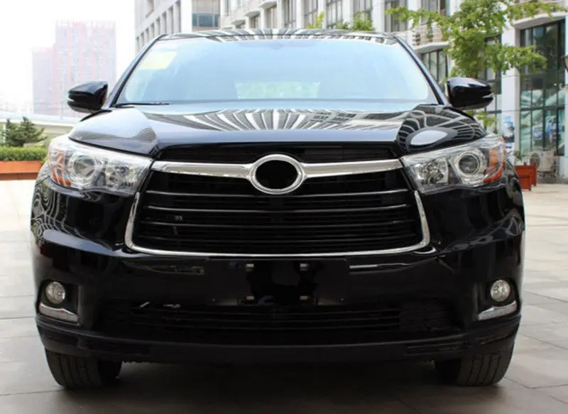 Для Toyota Highlander 2014 2016 Передняя верхняя + нижняя решетка гриль крышка Bdoykits|Гоночные