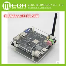 Free shipping 1set Cubieboard4 CC-A80 High-Performance Mini PC Development Board Cubieboard A80 Version 3.0
