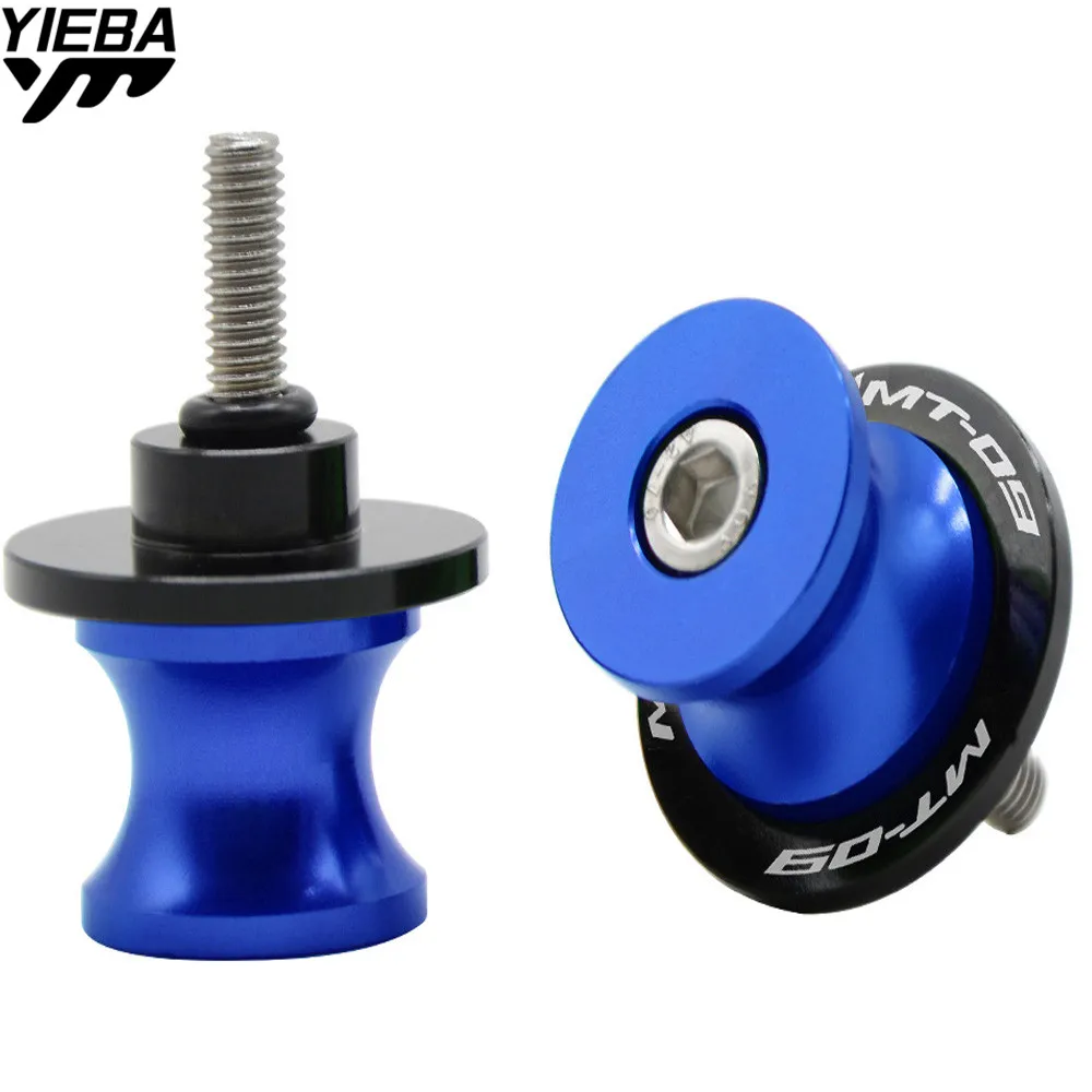 Motorcycle 6MM Swingarm Spools Slider Stand Screw Fit For YAMAHA MT-09 MT 09 MT09 FZ-09 FJ09 FZ 09 TRACER 2014 2015 2016 2017