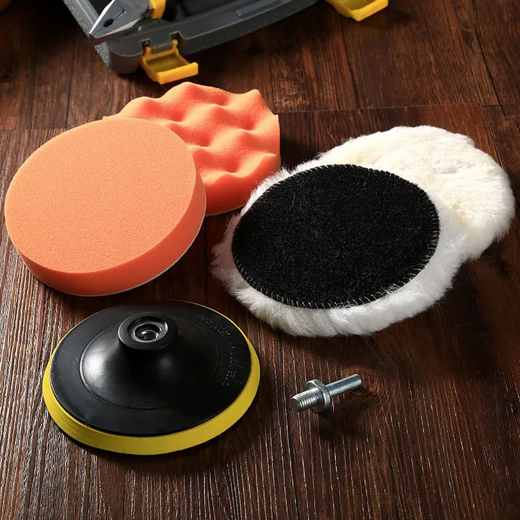 Набор полировальных насадок для автомобиля 5 шт. дюймов 125 мм|buffing polishing pads|polishing