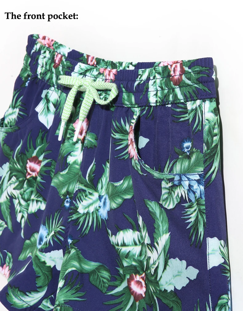 QIKERBONG женские повседневные шорты женская пляжная одежда шорты женские зеленые с цветочным принтом шорты спандекс стрейч ткань