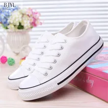 BJYL Women casual sneakers 2019 new white canvas shoes female spring summer woman students couple walking shoes Zapatos B178 BJYL Women casual sneakers 2019 new white canvas shoes female spring summer woman students couple walking shoes Zapatos B178