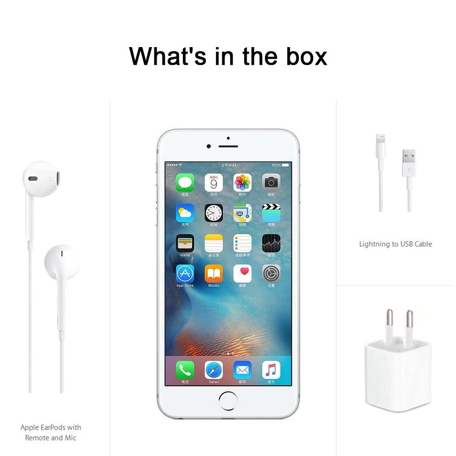 Apple iPhone 6 s Plus iOS Dual Core 2 GB RAM 16/64 5,5 GB ROM 128 \