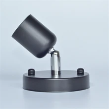 DIY E27 керамические винтовые патроны для ламп рулевое управление универсальный держатель лампы магазин одежды Ресторан прохода настенный светильник освещение аксессуары