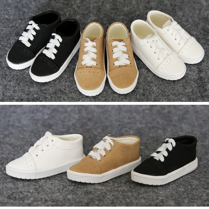 

1 Pair/lot No.1 New Fashionalble Style Shoes for BJD Dolls 1/3 1/4 Casual BJD Shoes 3 Colors Doll Accessories Top Quality