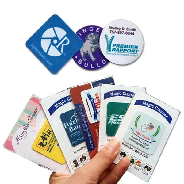 display cleaner sticker microfiber adhesive sticky mobile phone screen