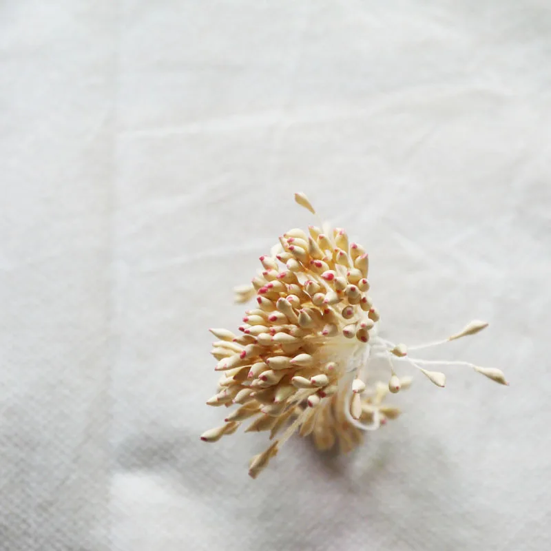 

Sugar cake candy matte matte double color flower core 120pcs
