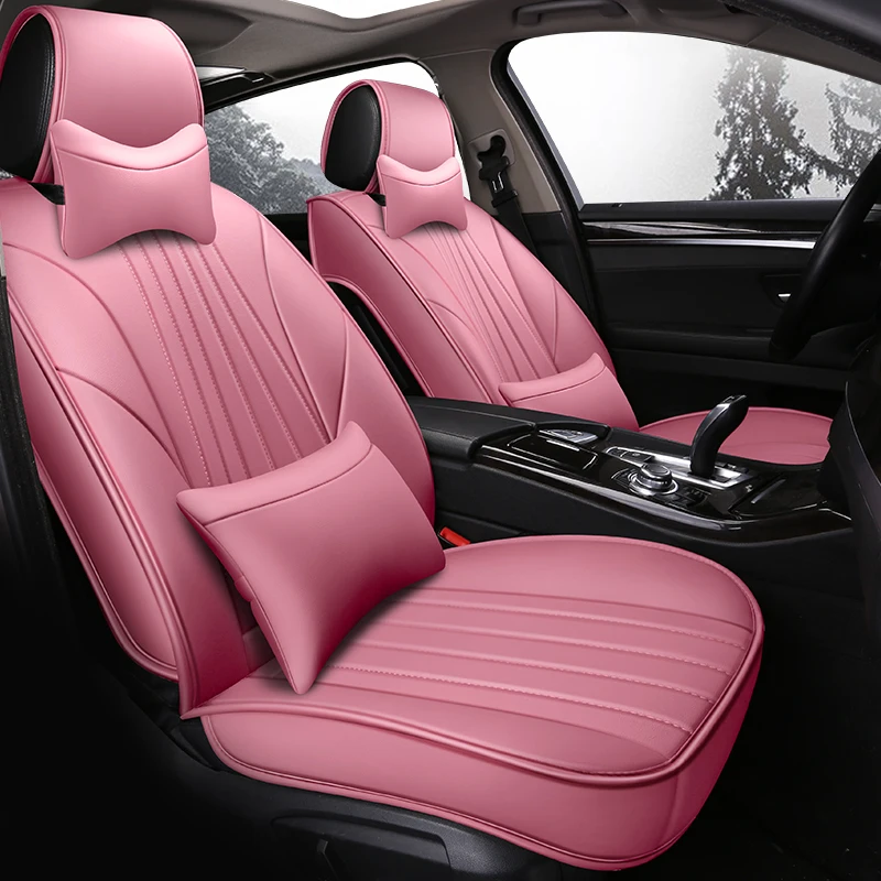 

WLMWL Universal Leather Car seat cover for Opel all models Astra g h Antara Vectra b c zafira a b car styling accessories