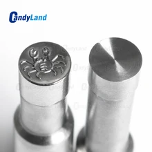 CandyLand Краб молоко таблетки штампы 3D пробивной пресс формы конфеты пробивки штампы Пользовательский логотип кальция таблетки пробивки штампы для TDP5 машины