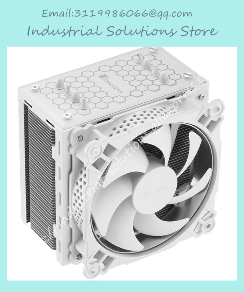 Jonsbo CR-201 4 CPU 12CM heat pipe radiator side LED fan jonsbo cr 201 4 cpu 12cm heat pipe radiator side led fan